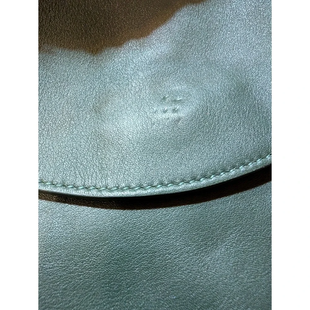 Proenza Schouler Green Leather Braided Handle‎ Shoulder Handbag READ Wedding